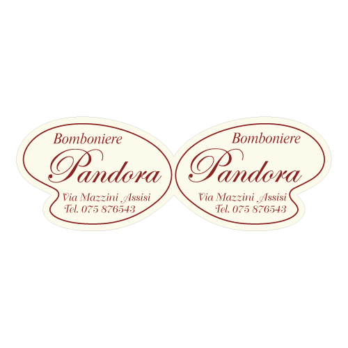 Etichette adesive personalizzate per bomboniere e confetterie mm 47X17 (cod.3H)