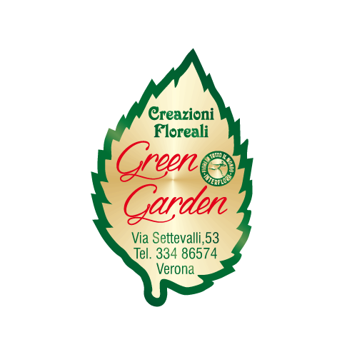 Etichette adesive personalizzate per fioristi fiorai e vivaisti mm 48x30 (cod.3G)