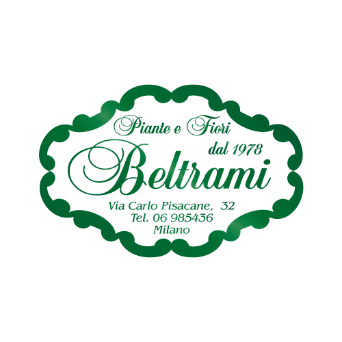 Etichette adesive personalizzate per fioristi fiorai e vivaisti mm 46,5x30,5 (cod.6G)