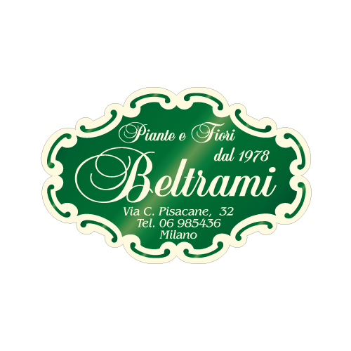 Etichette adesive personalizzate per fioristi, fiorai e vivaisti mm 46,5x30,5 (cod.29G)