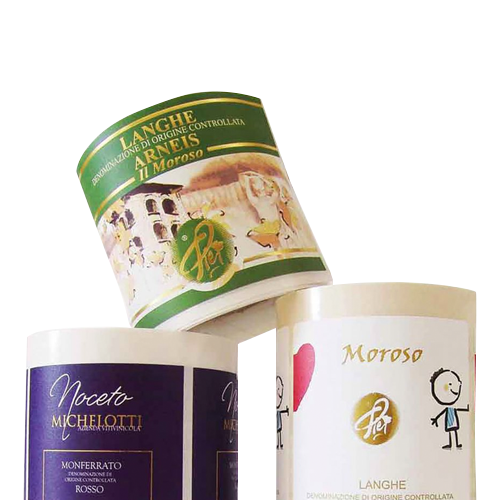 Etichette adesive digitali in bobina