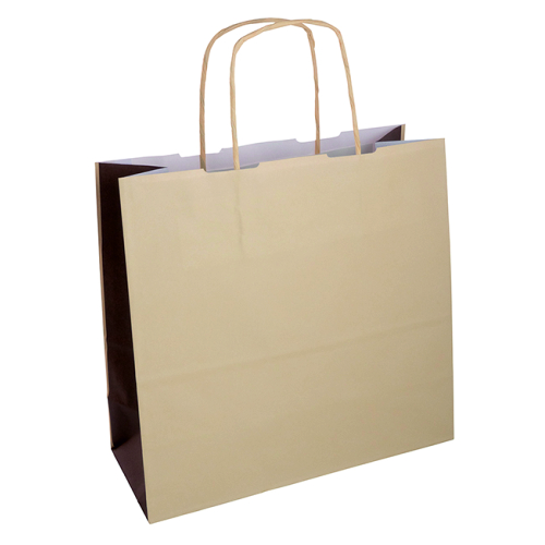 BUSTA BICOLOR BEIGE-MARRONE