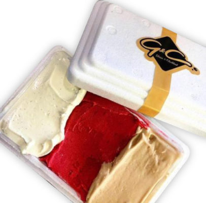 Etichette adesive personalizzate per vaschette gelato