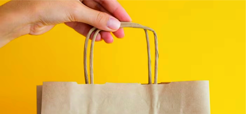 Shopper maniglia ritorta