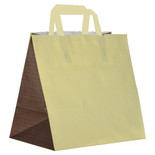 Busta bicolor beige fondo largo